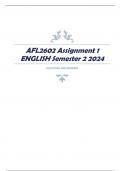  AFL2602 Assignment 1 ENGLISH Semester 2 2024