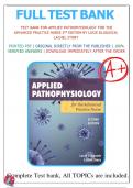 Test Bank For Applied Pathophysiology for the Advanced Practice Nurse 5th Edition by Lucie Dlugasch; Lachel Story, All Chapters 1-14 LATEST