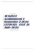 IOS2601 Assignment 1 Semester 2 2024 (777697) - DUE 31 July 2024