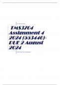 TMS3704 Assignment 4 2024 (553440)- DUE 2 August 2024