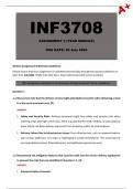 INF3708 Assignment 3 (Detailed Answers) Year Module - Due 29 July 2024