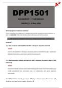 DPP1501 Assignment 3 (Detailed Answers) Year Module - Due 29 July 2024