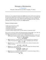 Principles of Biochemistry chapter 6 (enzymes) notes "super helpful" 