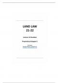 Law 2011 Proprietary Estoppel 1 Notes 