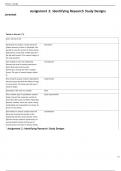 Assignment 2_ Identifying Research Study Designs _ 100- SURE ANSWERS (1).pdf