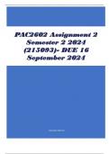 PAC2602 Assignment 2 Semester 2 2024 (215093)- DUE 16 September 2024