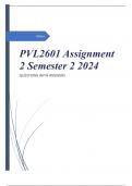 PVL2601 Assignment 2 Semester 2 2024