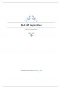 FAR 121 Regulations Question and answers already passed 