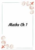 GRADE 11 Mathematics ch 2 [Sets]Summary