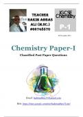 Best Chemistry Revision Questions MCQ