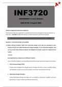 INF3720 Assignment 2 (Detailed Answers) Year Module - Due 2 August 2024