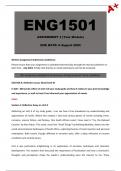 ENG1501 Assignment 3 (Detailed Answers) Year Module - Due 6 August 2024