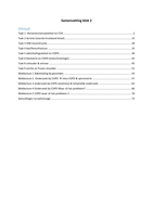 Samenvatting blok 2 (jaar 1)