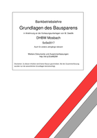 Bausparen (Banking Finance) - Zusammenfassung