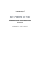 Summary eMarketing To Go! ENGLISH