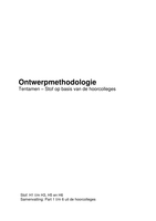 Ontwerpmethodologie BDK - Hoorcolleges