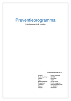competentietoets 7 preventieprogramma hygiene hbo-v verpleegkunde jaar 3