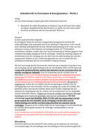 Hoorcollege/Werkgroep 2 Arbeidsrecht in overnames en reorganisatie