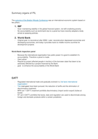 Summary various organs PIL