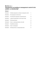 Management Accounting en management control S8.1 en 8.2 H1-9