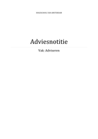 Adviesnotitie