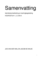 Identiteitsontwikkeling en leerlingbegeleiding