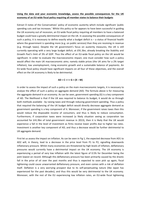 AQA ECON4: Using the data and your economic knowledge assess the possible consequences for the UK economy of an EU-wide fiscal policy requiring all member states to balance their budgets