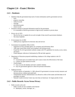 Exam 2 Review - Chapter 2.4