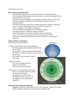 Samenvatting cultuur blok 3 P1 de 6 dimensies