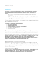 Institutions of the EU summary chapter 11 till 14 