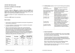 2009 Official Mark Scheme EC201