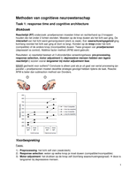 response time and cognitive architecture 