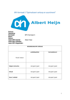 MBO Detailhandel  niv.4 Filiaalmanager verslagen