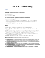 Integrale Veiligheid samenvatting recht H7 jaar 3