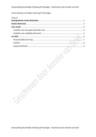 Samenvatting Ruimtelijke Ordening & Planologie - Vastgoed & Makelaardij Hogeschool Rotterdam