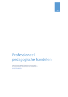 Professioneel Pedagogisch Handelen