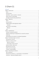 Huidtherapie C1 C-chemie samenvatting/aantekeningen. Ook in bundel verkrijgbaar samen met C-ANFY (Hart) en C-Derm!