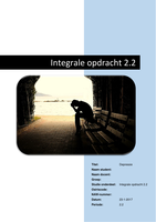 Integrale opdracht 2.2 - depressie GGZ