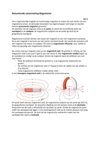 Natuurkunde Magnetisme