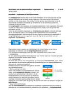 Beginselen van de administratieve organisatie Samenvatting (Hele boek)