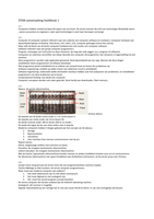 stem hoofdstuk 1 t/m 6 samenvatting