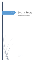 Samenvatting Sociale zekerheidsrecht