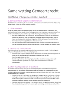 Samenvatting Gemeenterecht (onderdeel Overheid & Veiligheid)