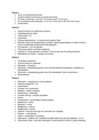 samenvatting ziekenhuis deel 1 thema 1 t/m 6