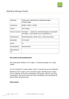 proefexamen fin1/bedrijfeconomie1/mbo4/managerdetailhandel