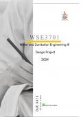 WSE3701 Project Solutions 2024