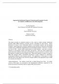 Appropriate Intellectual Property Protection and Economic Growth in Countries at Different Levels of Development Yee Kyoung Kim