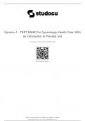 TEST BANK  Gynecologic Health Care: With an Introduction to  Prenatal and Postpartum Care  4th Edition by Kerri Durnell Schuiling; Chapters 1 - 35