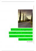 MNO2607 Assignment 3 (COMPLETE ANSWERS) Semester 2 2024 - DUE 16 September 2024