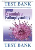 Test Bank For Porth's Essentials of Pathophysiology 5th Edition by Tommie Norris , ISBN: 9781975107192 |Chapters 1-52||Complete Guide A+|